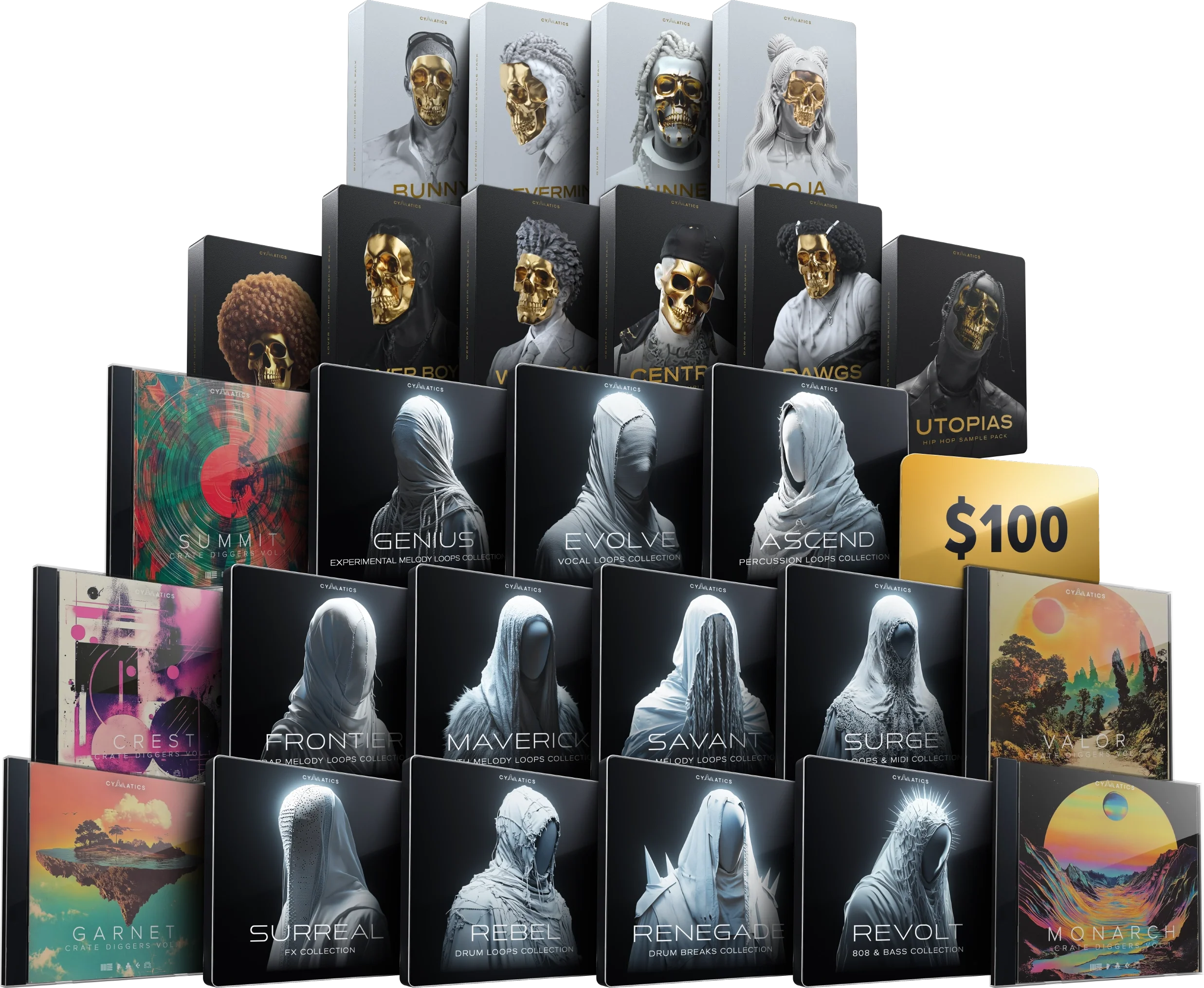 ICONS - Hip Hop Sample Pack Collection - Ultimate Edition